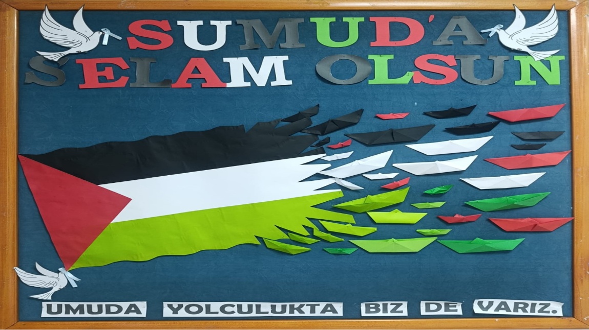 ÇOCUKLARIMIZ FİLİSTİN İÇİN ÇALIŞTI.
